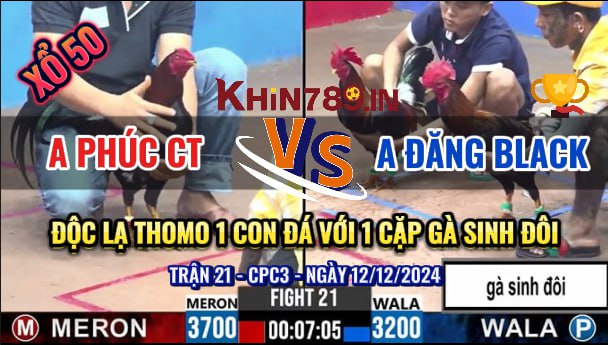 Trận 21 CPC3 Ngày 12/12/2024